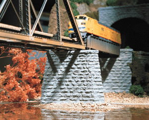 Chooch Enterprises N 9830 Cut Stone Bridge Pier 2-Pack
