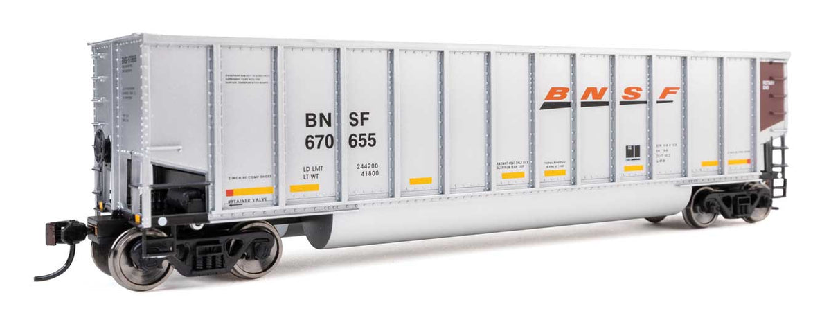 Walthers Mainline HO 910-55909 50' Bethgon Coalporter Gondola BNSF 3-Pack