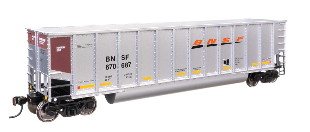 Walthers Mainline HO 910-57202 50' Bethgon Coalporter Gondola BNSF #670687