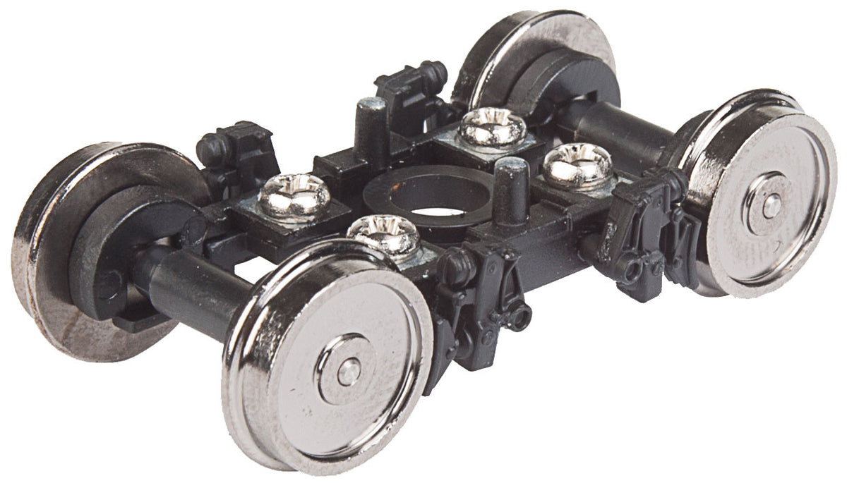 WalthersProto HO 920-2131 Amfleet Inside Bearing Trucks Metal w/36" RP-25 Metal Wheels