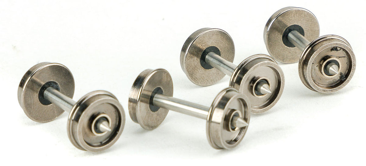 WalthersProto HO 920-2302 36" Turned Metal RP-25 Wheelsets With Metal Axles 12-Pack