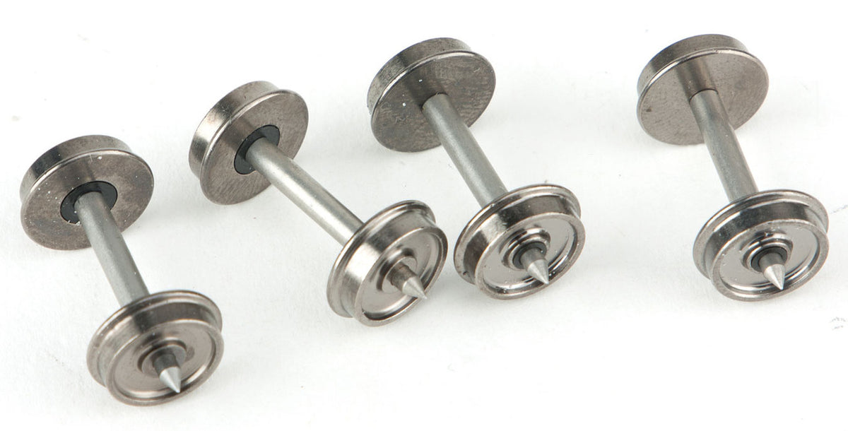 WalthersProto HO Accessories 920-2305 36" Turned Metal RP-25 Wheelsets 100-Pack