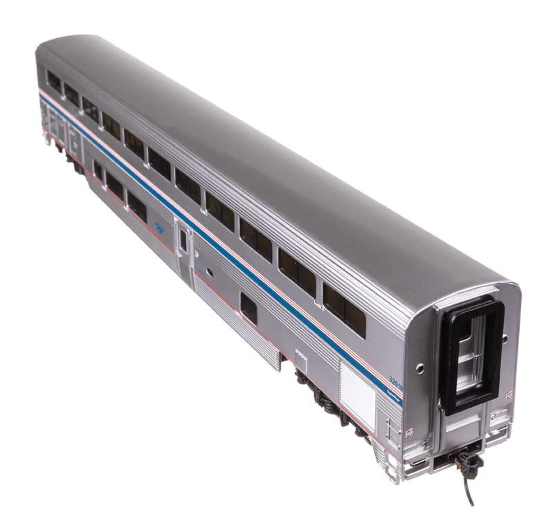 WalthersProto HO 920-12029 85' Pullman-Standard Superliner I Sleeper Lighted Amtrak 'Phase VI' Scheme AMTK #32018