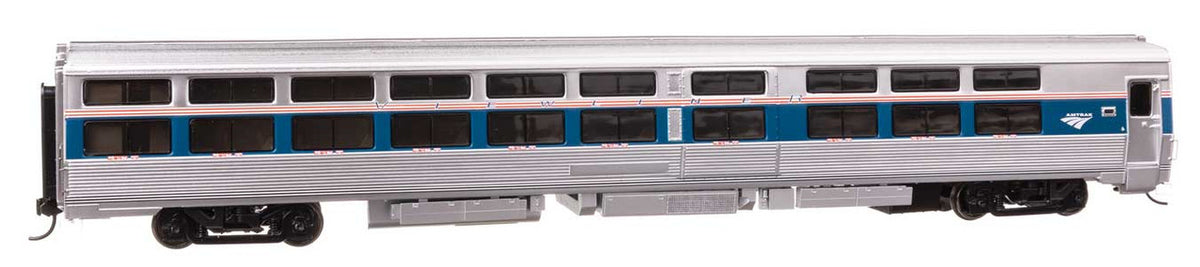 WalthersProto HO 920-12306 85' Budd Viewliner Sleeper Lighted Amtrak 'Phase VI Early scheme' w/Decals