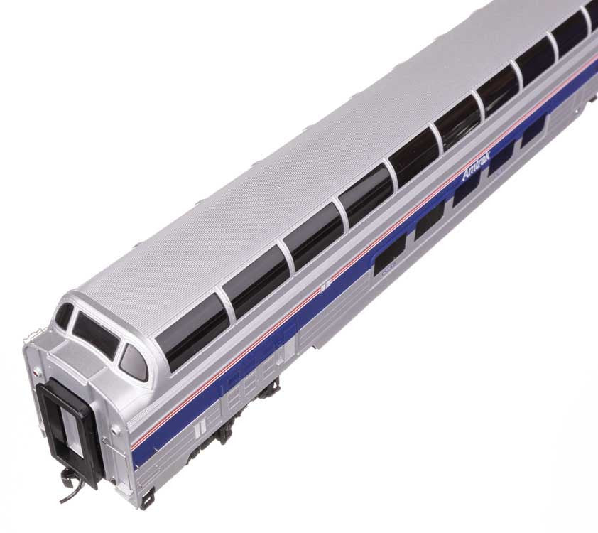 WalthersProto HO 920-14602 85' Budd Great Dome Lighted Amtrak Ph IV w/Decal