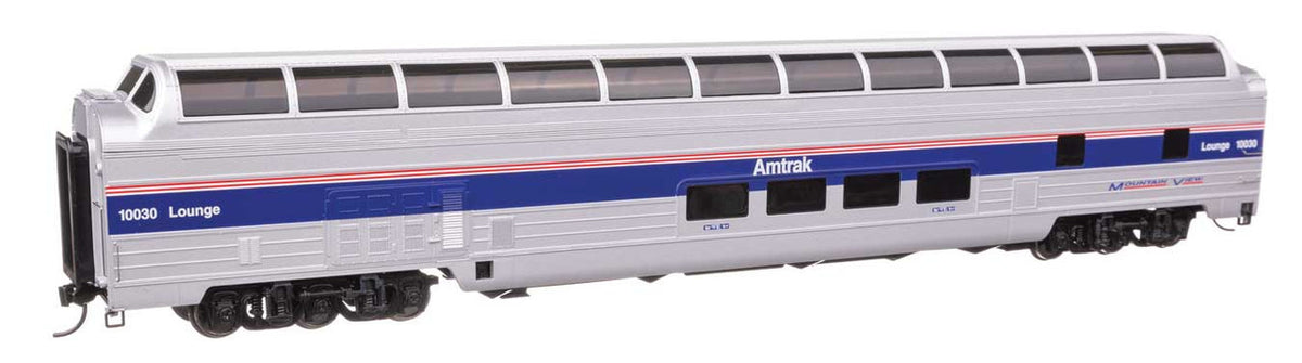 WalthersProto HO 920-14603 85' Budd Great Dome Lighted Amtrak Ph IV #10030