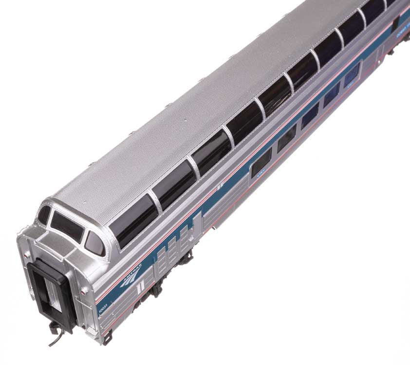 WalthersProto HO 920-13605 85' Budd Great Dome Amtrak Ph VI #10031