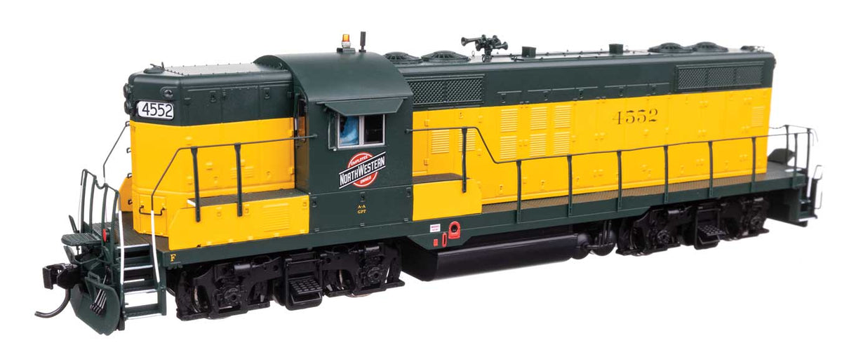 WalthersProto HO 920-42729 DCC/ESU LokSound V5 Equipped EMD GP9 Phase II Chicago & North Western CNW #4552
