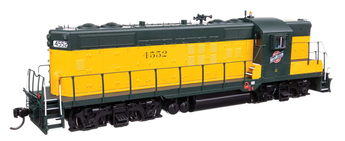 WalthersProto HO 920-42729 DCC/ESU LokSound V5 Equipped EMD GP9 Phase II Chicago & North Western CNW #4552