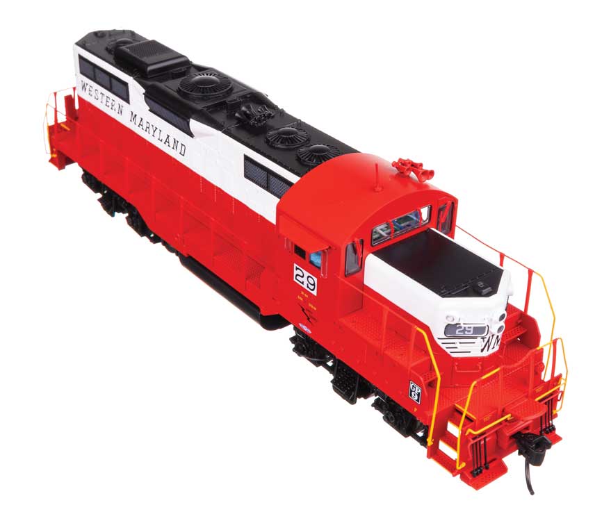 WalthersProto HO 920-42737 DCC/ESU LokSound V5 Equipped EMD GP9 Phase II Western Maryland WM #29