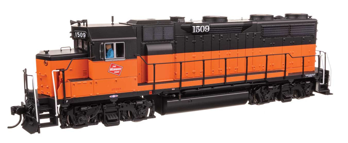 WalthersProto HO 920-43303 DCC/ESU LokSound V5 Equipped EMD GP35 Phase II Locomotive Milwaukee Road #1509