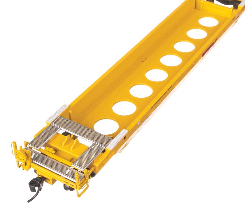 WalthersProto HO 920-109139 Gunderson Rebuilt All-Purpose 40' Well Car TTX DTTX #455721