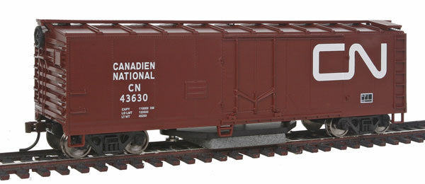 WalthersTrainline HO 931-1481 40' Plug-Door Ready to Run Track Cleaning Boxcar Canadian National CN #43630