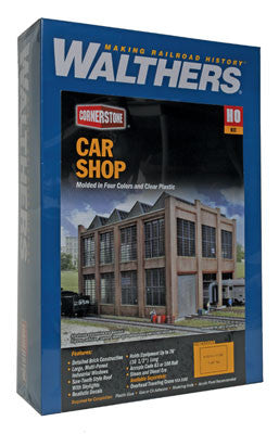 Walthers Cornerstone HO 933-3040 Car Shop - Kit