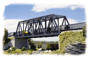 Walthers Cornerstone N 933-3242 Double Track Truss Bridge - Kit