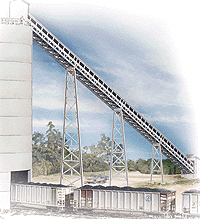 Walthers Cornerstone HO 933-3518 Modern Conveyor 3-Pack - Kit