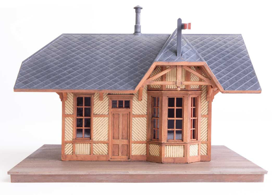 Walthers Cornerstone HO 933-3555 Victoria Springs Station - Kit