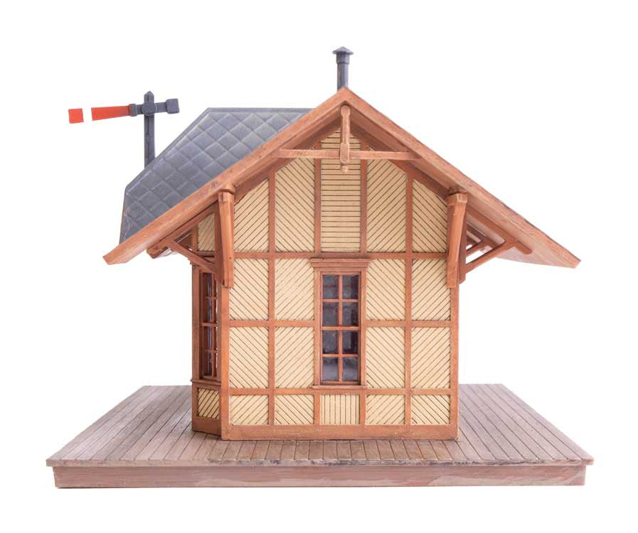 Walthers Cornerstone HO 933-3555 Victoria Springs Station - Kit