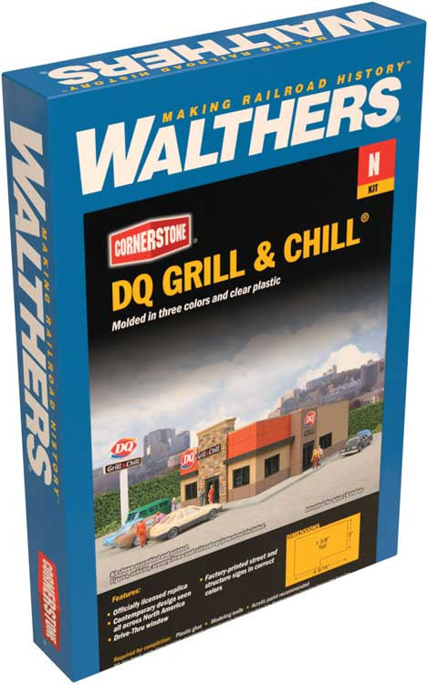 Walthers Cornerstone N  933-3846 DQ Grill & Chill - Kit