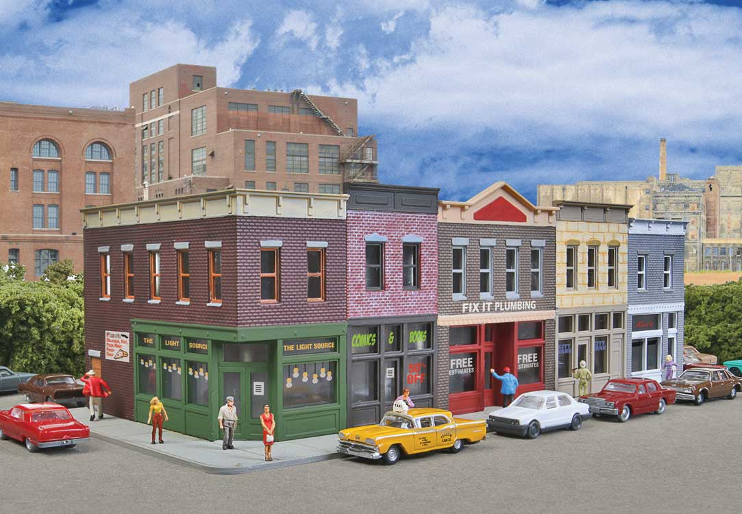Walthers Cornerstone N 933-3850 Merchant's Row I - Kit