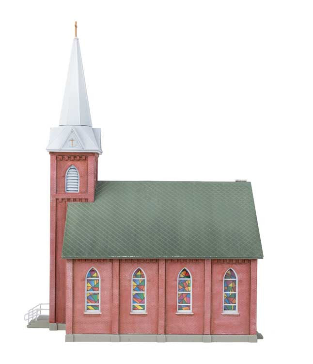 Walthers Cornerstone N 933-3858 Brick Church - Kit
