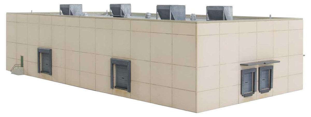 Walthers Cornerstone N 933-3862 Modern Concrete Warehouse - Kit
