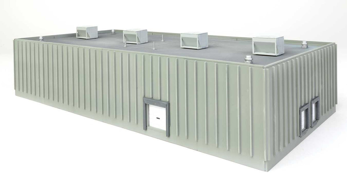 Walthers Cornerstone N 933-3864 Concrete Grocery Warehouse - Kit