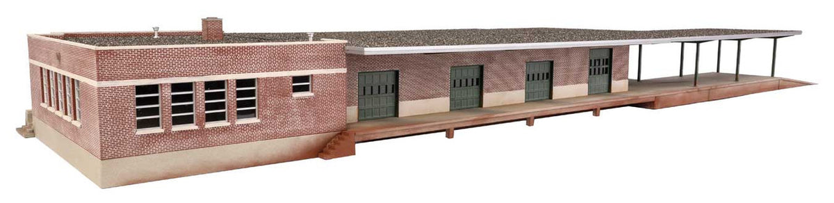 Walthers Cornerstone HO 933-4065 Mid-Century Modern Freight Station - Kit