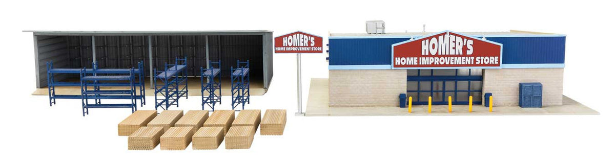 Walthers Cornerstone HO 933-4119 Hardware and Lumber Store - Kit