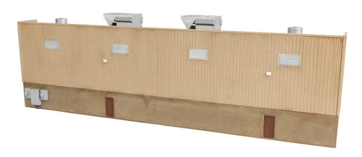 Walthers Cornerstone HO 933-4146 Plastic Pellet Plant Background Building - Kit