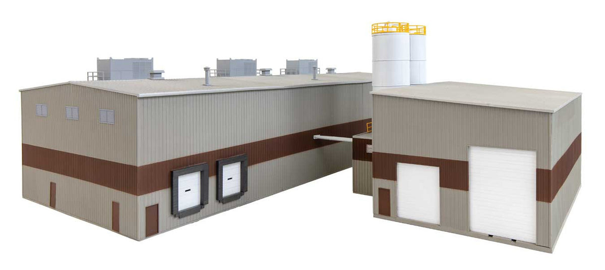 Walthers Cornerstone HO 933-4166 Chocolate Factory - Kit