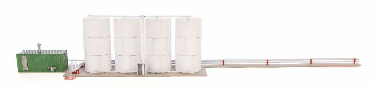 Walthers Cornerstone HO 933-4181 Corn Syrup Transfer - Transload Facility - Kit