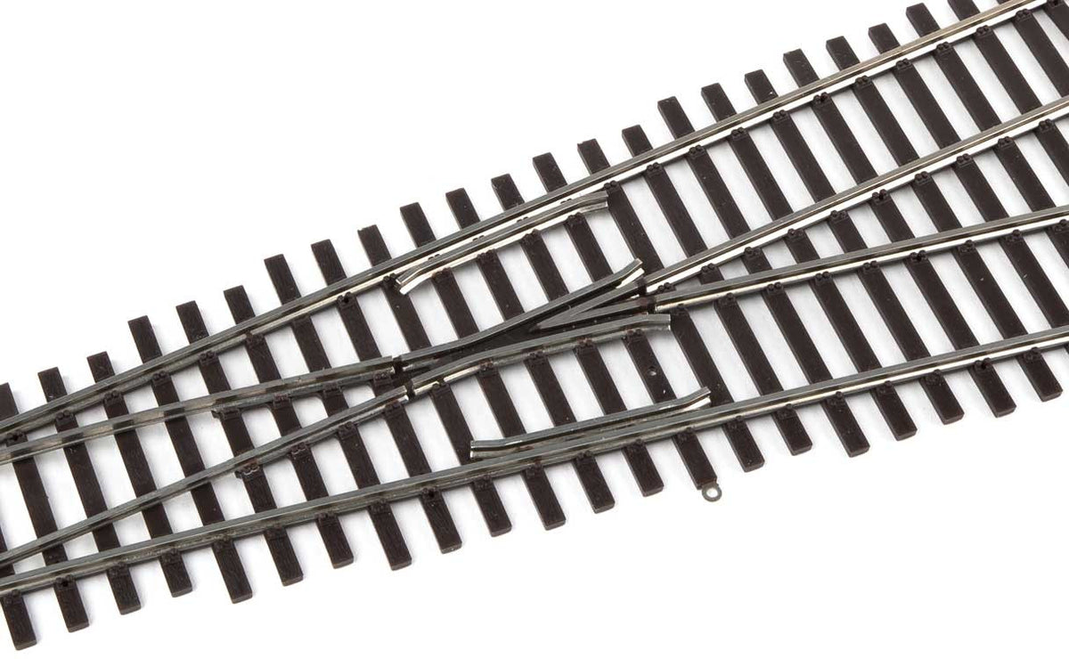 WalthersTrack HO 948-83034 Code 83 Nickel Silver DCC-Friendly #4 Wye Turnout