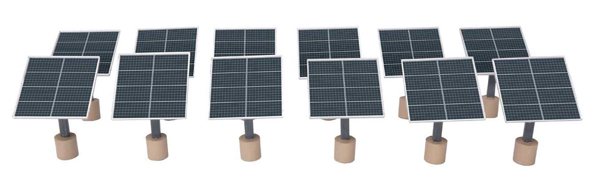 Walthers SceneMaster HO 949-4196 Rooftop Solar Panels - Kit