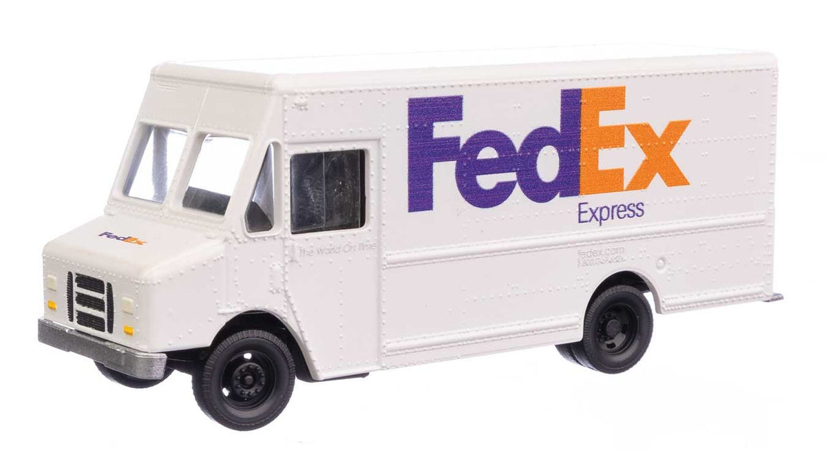 Walthers SceneMaster HO 949-12103 Morgan Olson Route Star Van FedEx Express