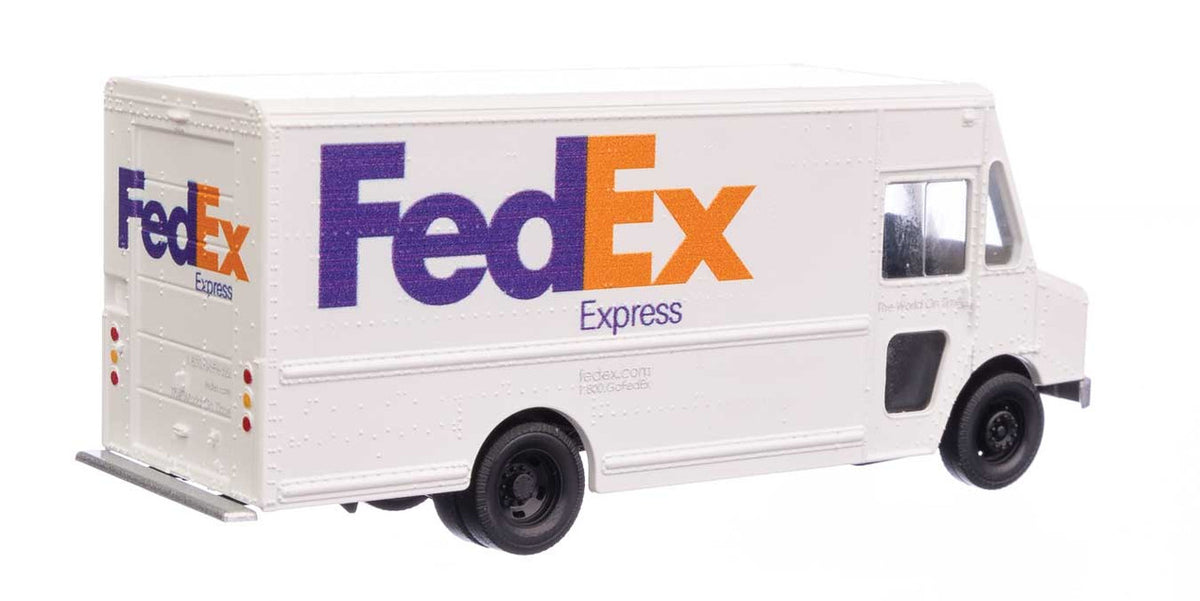 Walthers SceneMaster HO 949-12103 Morgan Olson Route Star Van FedEx Express