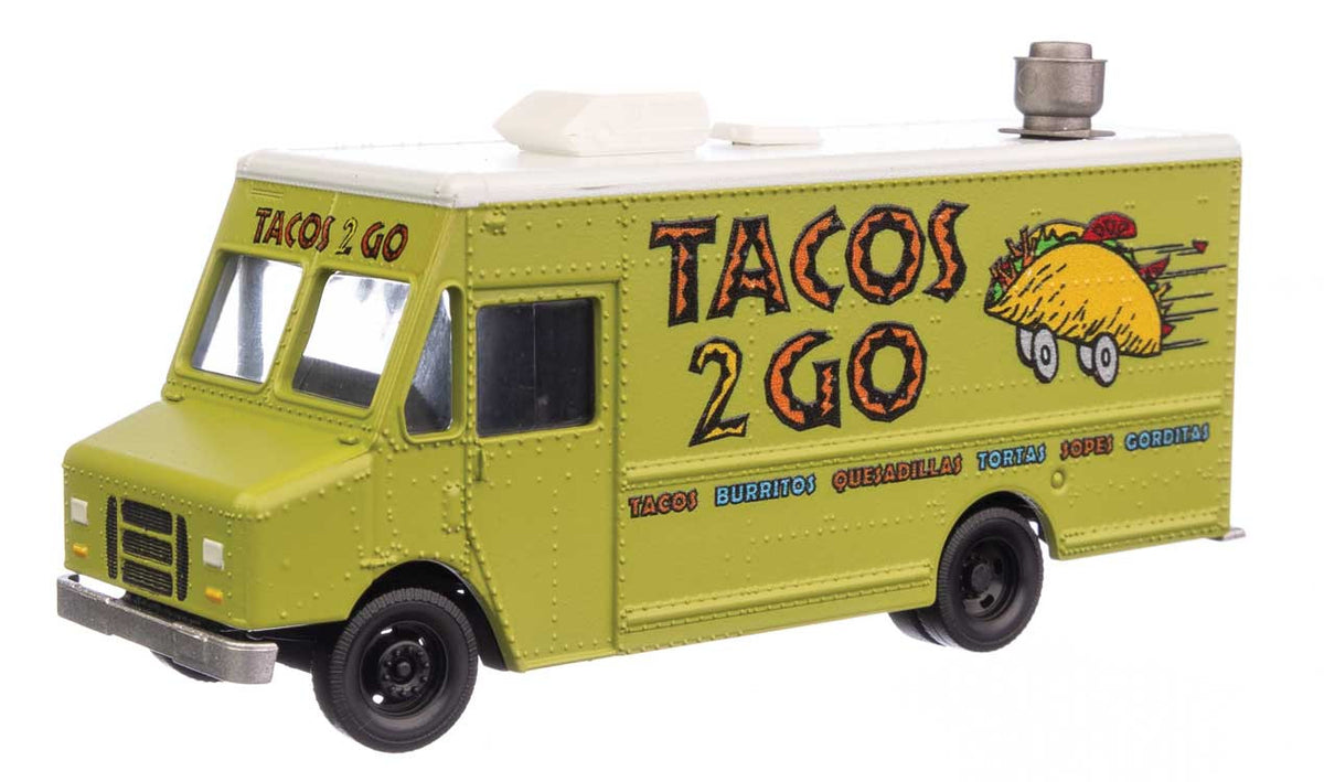 Walthers SceneMaster HO 949-12109 Morgan Olson Route Star Van 'Tacos 2 Go' Food Truck