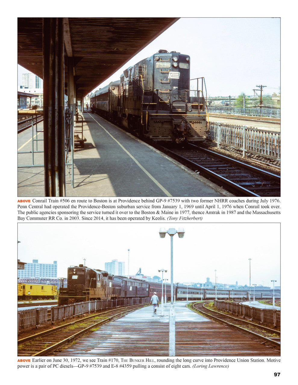 Morning Sun Books 1772 New Haven Railroad New York - Boston Shoreline In Color