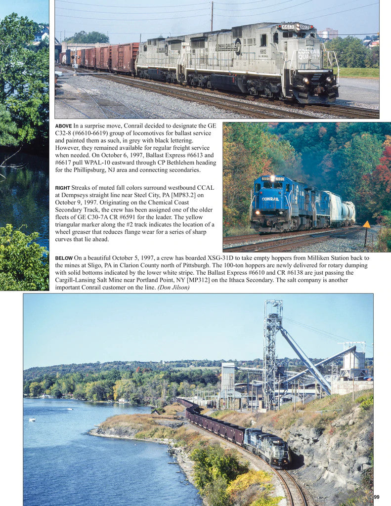 Morning Sun Books 1743 Lehigh Valley in the Conrail Era Volume 2: 1987-1999