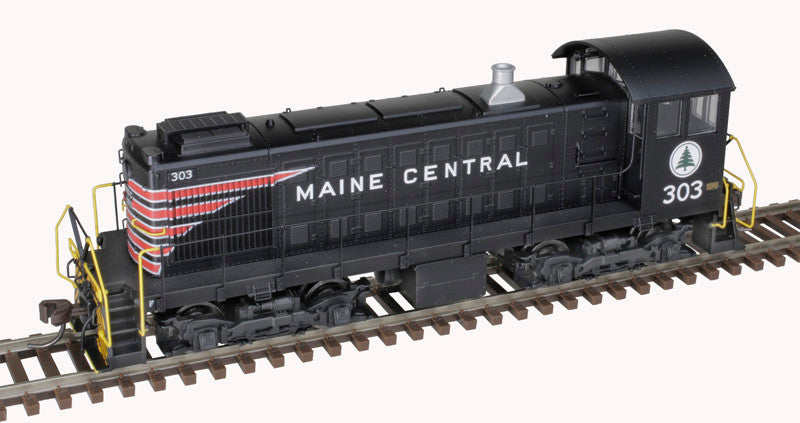 Atlas Master Silver Series HO 10003389 DCC Ready Alco S2 Locomotive Maine Central #301