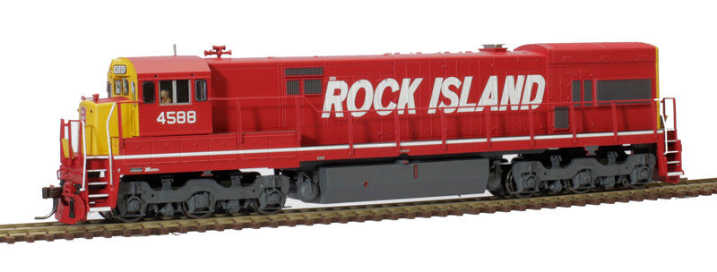 Atlas Master HO 10003577 Gold Series U30C DCC/ESU Loksound Rock Island RI #4593