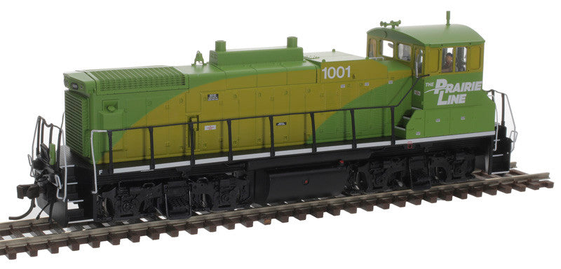 Atlas Master HO 10003847 Silver Series DCC Ready EMD MP15DC with Ditch Lights The Prairie Line #1001