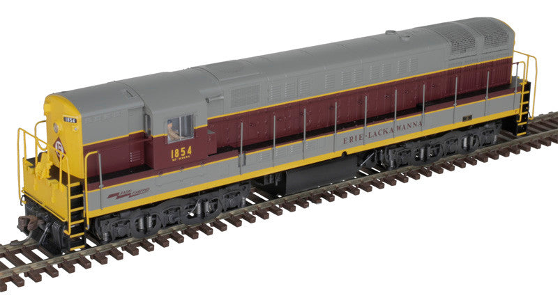Atlas Master Gold Series HO 10004128 DCC/ESU LokSound Select Equipped FM H-24-66 Phase 1a Trainmaster Locomotive Erie Lackawanna EL #1854