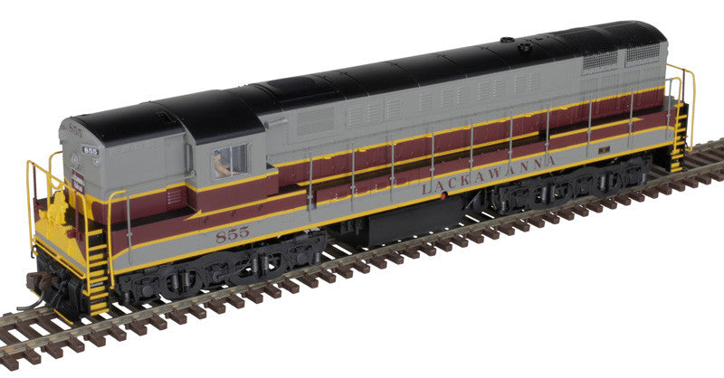 Atlas Master Silver Series HO 10004108 DCC Ready FM H-24-66 Phase 1a Trainmaster Locomotive Delaware, Lackawanna & Western DL&W #853