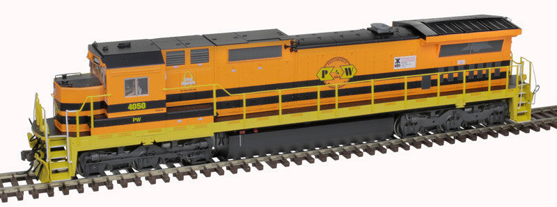 Atlas Master Gold Series HO 10004199 DCC/ESU LokSound V5 Equipped GE DASH 8-40C Locomotive w/Front & Rear Ditch Lights Providence & Worcester PW #4050