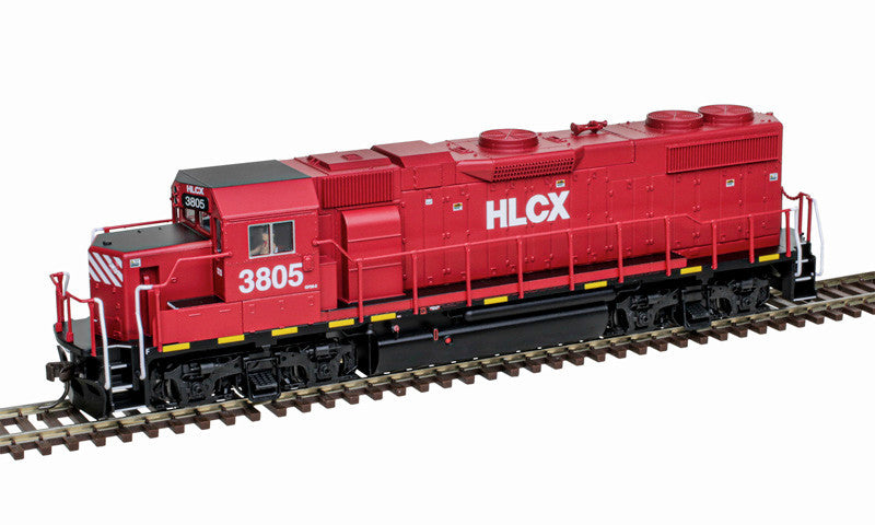 Atlas Trainman Gold HO 10004578 DCC/ESU LokSound Select Equipped GP38-2 Locomotive Helm Leasing HLCX #3805