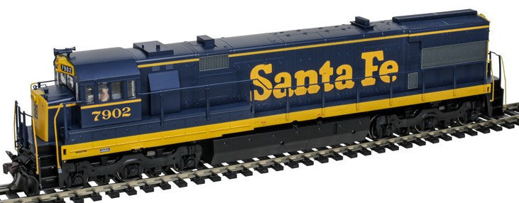 Atlas Master Gold Series HO 10004623 DCC/ESU LokSound V5 Equipped GE U28CG Locomotive Santa Fe #7900 Early Freight Scheme