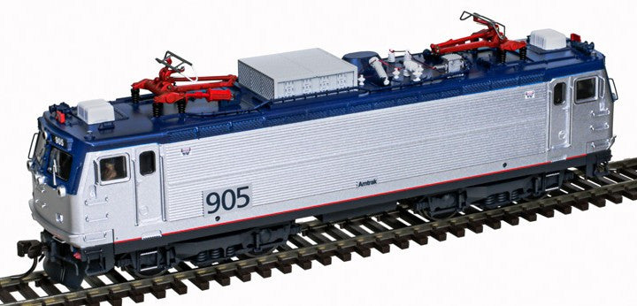 Atlas Master Gold Series HO 10004648 DCC/ESU LokSound V5 Equipped AEM-7 Electric Locomotive Amtrak Phase V 'No Travelmark' AMTK #905