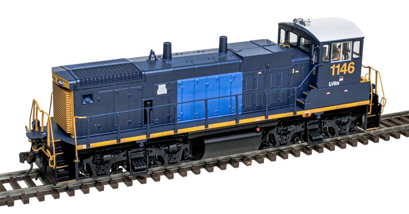 Atlas Master Silver Series HO 10004838 DCC Ready EMD MP15DC Locomotive with ditch lights Lehigh Valley Rail Management LVRM #1146