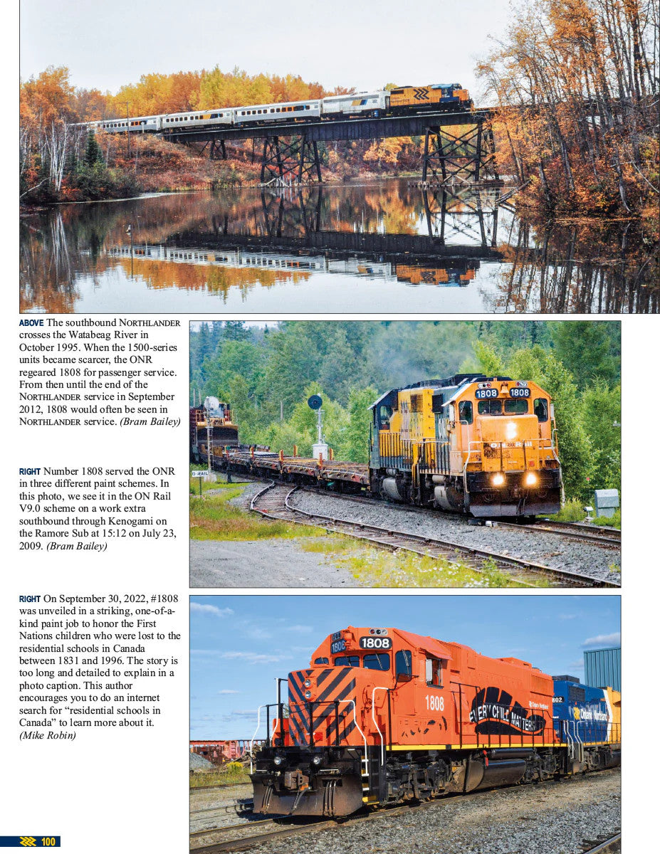 Morning Sun Books 1787 Ontario Northland Power In Color